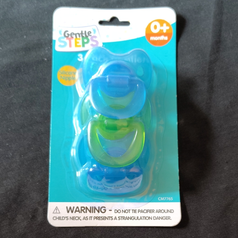 Silicone Pacifiers (3pk)